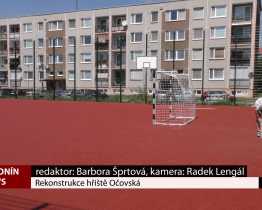 Rekonstrukce hřiště Očovská