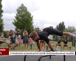 V Hodoníně se konal 1. ročník streetworkoutové soutěže