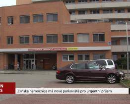 Zlínská nemocnice má nové parkoviště pro urgentní příjem