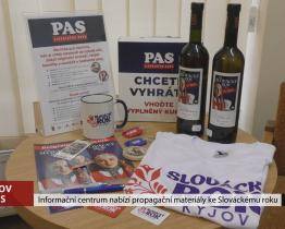Informační centrum nabízí propagační materiály ke Slováckému roku