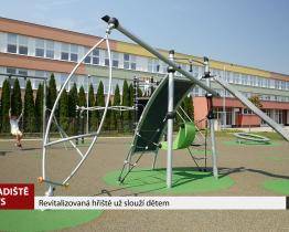Revitalizovaná hřiště už slouží dětem