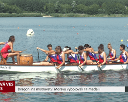 Dragoni na mistrovství Moravy vybojovali 11 medailí