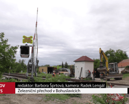 V Bohuslavicích se buduje železniční přechod
