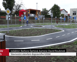 V Kyjově slavnostně otevřeli dopravní hřiště