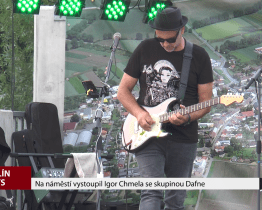 V Hulíně vystoupil Igor Chmela se skupinou Dafne