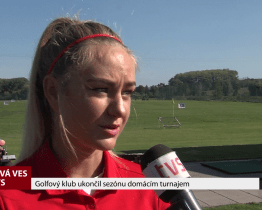 Golfový klub ukončil sezónu domácím turnajem