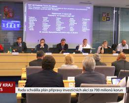 Rada schválila plán přípravy investičních akcí za 700 milionů korun