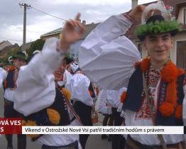 Víkend patřil v Ostrožské Nové Vsi tradičním hodům s právem