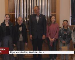 Na radnici v Hodoníně přijali australský pěvecký sbor