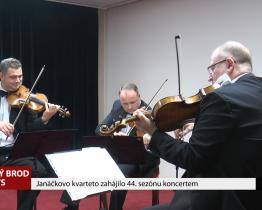 Janáčkovo kvarteto zahájilo 44. sezónu koncertem