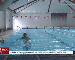 Broďané se zapojili do celorepublikové Plavecké soutěže měst