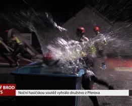 Noční hasičskou soutěž vyhrálo družstvo z Přerova