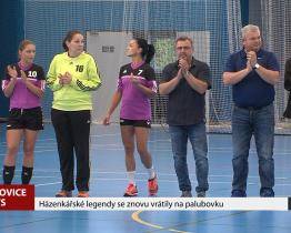Házenkářské legendy se vrátily na hřiště