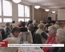 Na Dnu seniorů mělo premiéru nové promítací zařízení 