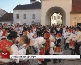 Ostrožské hody s právem se vydařily