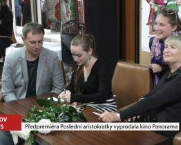 Předpremiéra Poslední aristokratky vyprodala kino Panorama 