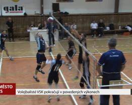Volejbalisté VSK pokračují v povedených výkonech