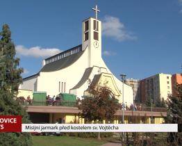 Před kostelem sv. Vojtěcha proběhl misijní jarmark 