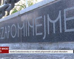 Vznik ČSR si v Brodě připomněli už před víkendem