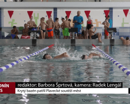 Krytý bazén v Hodoníně patřil Plavecké soutěži měst