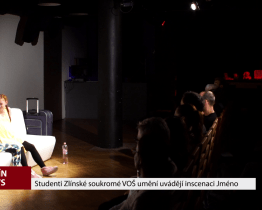 Studenti Zlínské soukromé VOŠ umění uvádějí inscenaci Jméno