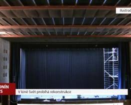 V hodonínském kině Svět probíhá rekonstrukce