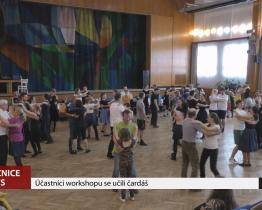 Účastníci workshopu se učili čardáš