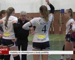 Kadetky Slovácké Slávie se s Prostějovem o body podělily