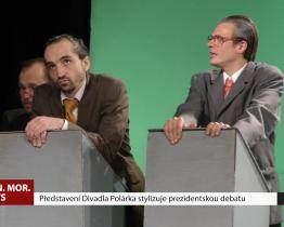 Představení Divadla Polárka stylizuje prezidentskou debatu