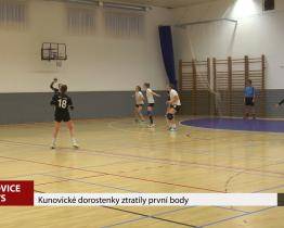 Kunovické dorostenky ztratily první body