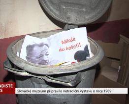 Slovácké muzeum připravilo netradiční výstavu o roce 1989