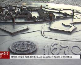 Město získalo proti minulému roku o jeden stupeň lepší rating
