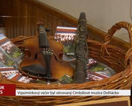 Vzpomínkový večer byl věnován Cimbálové muzice Dolňácko