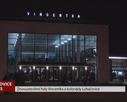 V Luhačovicích znovuotevřeli halu Vincentka a kolonádu