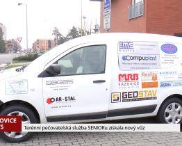 Terénní pečovatelská služba SENIORu získala nový vůz