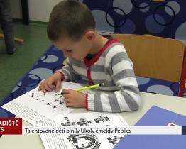 Talentované děti plnily Úkoly čmeldy Pepíka