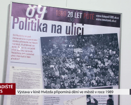 Výstava v kině Hvězda připomíná dění ve městě v roce 1989