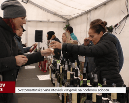 Svatomartinská vína otevřeli v Kyjově na hodovou sobotu