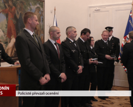 Policisté převzali ocenění