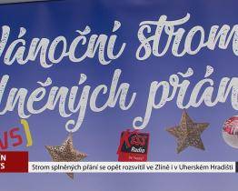 Strom splněných přání se opět rozsvítil ve Zlíně i v Hradišti