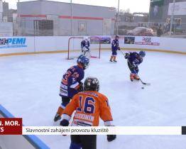 Provoz kluziště ve Veselí byl slavnostně zahájen