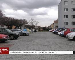 Parkoviště v ulici Masarykova prošlo rekonstrukcí