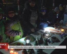 Vánoční Máneska letos opět přivítala stovky návštěvníků