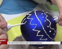 ZŠ a ZUŠ Dolní Němčí ožila vánoční výstavou
