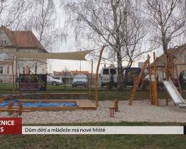 Dům dětí a mládeže má nové hřiště