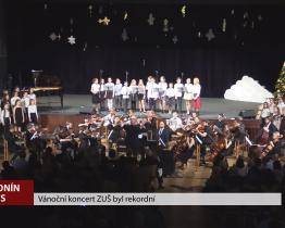 Vánoční koncert ZUŠ byl letos rekordní