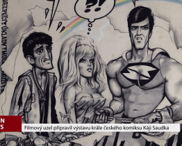 Filmový uzel připravil výstavu krále českého komiksu Káji Saudka