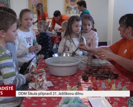 DDM Šikula připravil 21. Ježíškovu dílnu