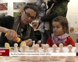 Na živý betlém v zoo navázaly tvůrčí dílny