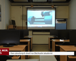 Na obchodní akademii se konal den otevřených dveří